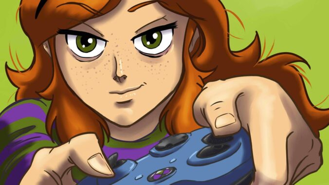 Vivian James, the GamerGate mascot